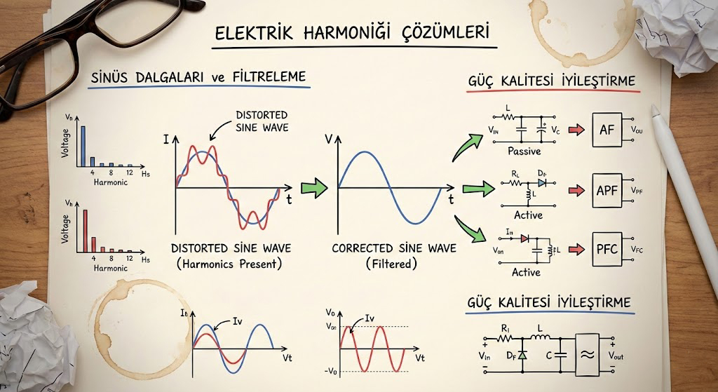 Elektrik Harmonik etkisinin çözümleri